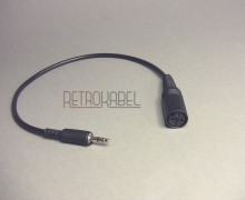 Kopfhörer-Adapter Würfel-5-Kupplung auf Klinkenstecker