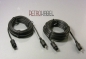 Preview: Lautsprecherkabel mit DIN-Stecker/Kupplung (1 Paar)