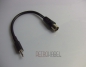 Preview: DAB Antennenadapter: Klinkenstecker 2,5mm auf Koaxkupplung