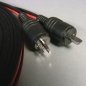 Preview: Lautsprecherkabel mit DIN-Stecker/Kupplung (1 Paar)
