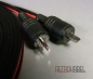 Preview: Lautsprecherkabel mit je einem DIN-Stecker (1 Paar)