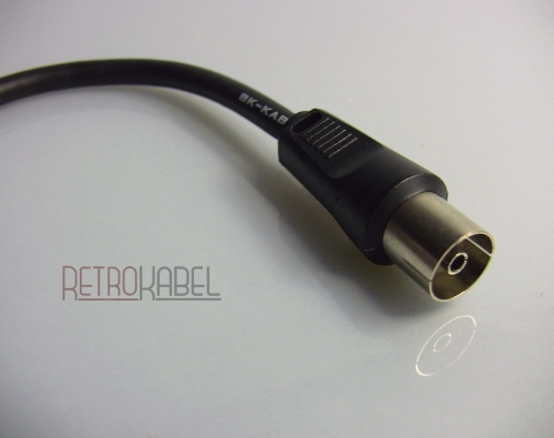 DAB Antennenadapter: Klinkenstecker 2,5mm auf Koaxkupplung