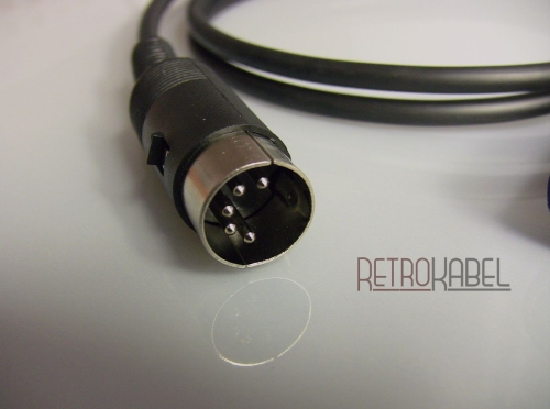 DIN-Kabel Verlängerung - 5polig, Stereo