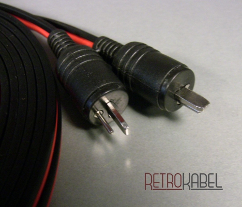 Lautsprecherkabel mit je einem DIN-Stecker (1 Paar)