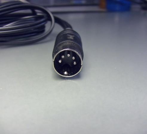 Adapterkabel Cinch-DIN mit Dämpfung (UHER K557 komp.)
