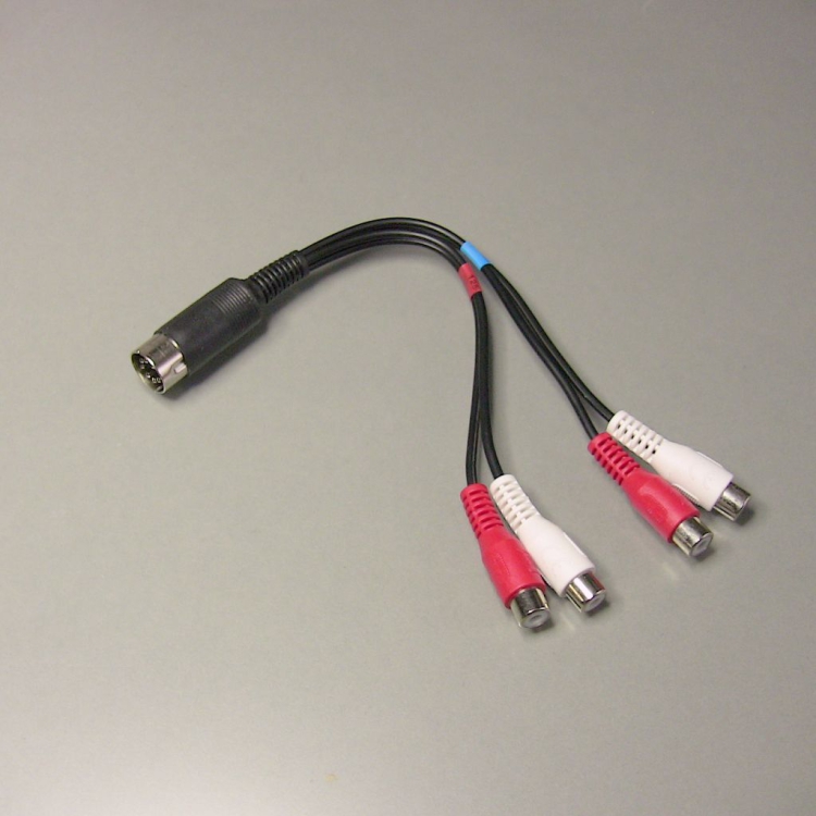 AUX Adapter für B&O Bang und Olufsen Stecker auf Chinch Kupplung 