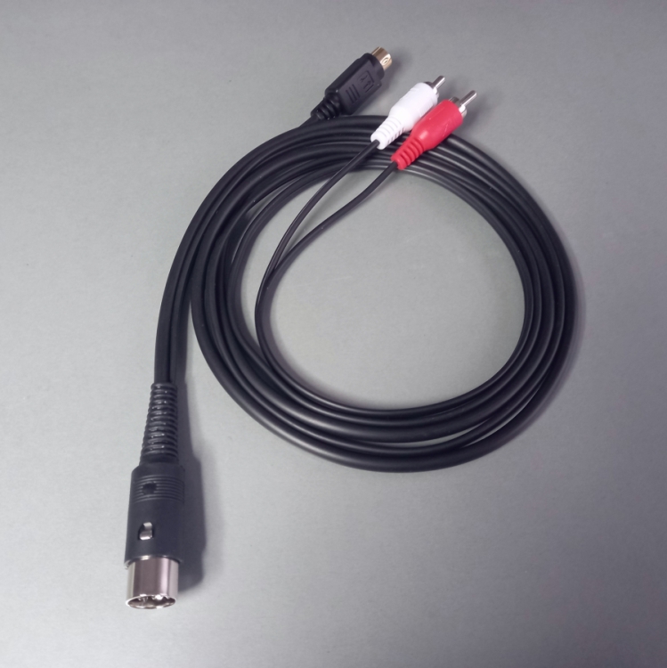 Videokabel für Commodore C64/C128 (SVIDEO) - Stereo FPGASID