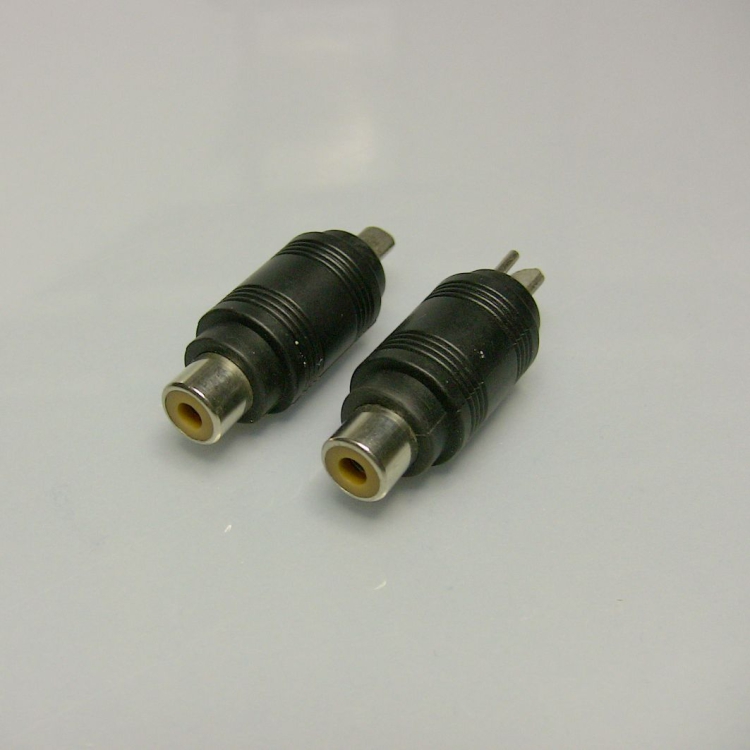 Adapter Lautsprecherstecker auf Cinchbuchse (1 Paar)